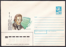 Russia Postal Stationary S2175 Lithuanian Poet, Priest Antanas Strazdas (1760-1833), Poète - Escritores