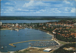 72131275 Eckernfoerde Fliegeraufnahme Mit Hafen Eckernfoerde - Eckernförde