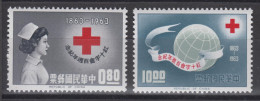 TAIWAN 1963 - The 100th Anniversary Of International Red Cross MNH** OG XF - Unused Stamps