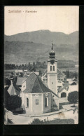 AK Sonthofen, Ortspartie Mit Pfarrkirche  - Sonthofen