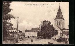 CPA Louroux-de-Bouble, Vue Generale Du Bourg  - Autres & Non Classés