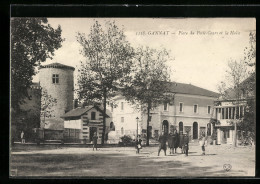 CPA Gannat, Place Du Petit-Cours  - Andere & Zonder Classificatie