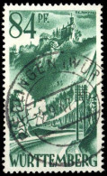 1947, Französische Zone Württemberg, 12 PF II, Gest. - Altri & Non Classificati