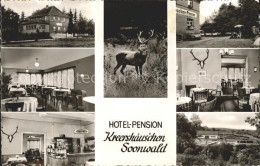 72130751 Winterbach Bad Kreuznach Hotel Pension Kreershaeuschen Soonwald Gastrae - Sonstige & Ohne Zuordnung