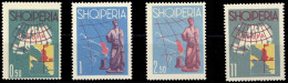 1962, Albanien, 683-86, ** - Albanië