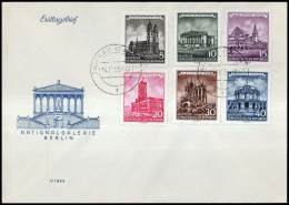 1955, DDR, 491-96, FDC - Other & Unclassified