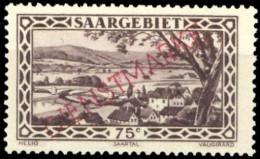 1927, Saar, D 19 III, ** - Other & Unclassified