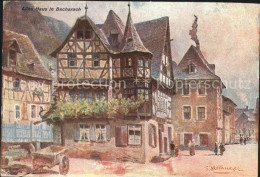 72130749 Bacharach Rhein Altes Haus Kuenstlerkarte Bacharach - Bacharach