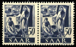 1947, Saar, 220 III, ** - Altri & Non Classificati