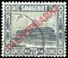 1923, Saar, D 15 III, Gest. - Other & Unclassified