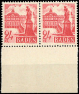 1947, Französische Zone Baden, 8 PF VI, ** - Andere & Zonder Classificatie