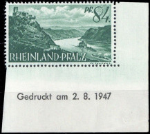 1947, Französische Zone Rheinland Pfalz, 14 PF II, ** - Other & Unclassified