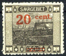 1921, Saar, 74 Var., ** - Other & Unclassified