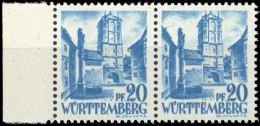 1947, Französische Zone Württemberg, 7 PF II, ** - Autres & Non Classés