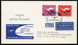 1955, Bundesrepublik Deutschland, 208, 205, Brief - Andere & Zonder Classificatie