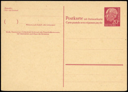 1956, Bundesrepublik Deutschland, P 34, Brief - Other & Unclassified