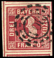 1862, Altdeutschland Bayern, 9, Gest. - Autres & Non Classés