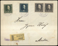 1916, Bosnien Und Herzegowina (Österr.), 107, 99-100, Brief - Bosnien-Herzegowina