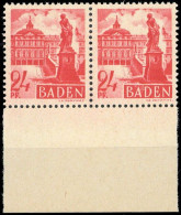 1947, Französische Zone Baden, 8 PF VI, ** - Altri & Non Classificati