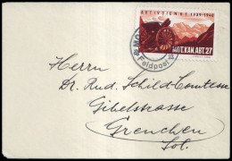1939, Schweiz Soldatenmarken, Brief - Labels