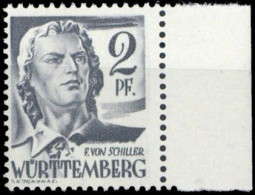 1947, Französische Zone Württemberg, 1 PF II, ** - Other & Unclassified