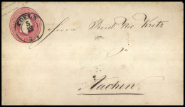 1859, Altdeutschland Preussen, U 17 A, Brief - Other & Unclassified