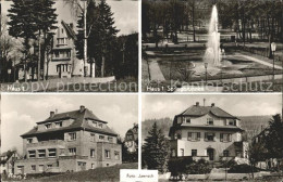 72130561 Bad Orb Sanatorium Pfeiffer Krug Haus 1 Springbrunnen Haus 2 Und 3 Bad  - Bad Orb