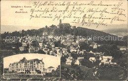 72130521 Koenigstein Taunus Grand Hotel Koenigstein Stadtblick Mit Burgruine Koe - Koenigstein