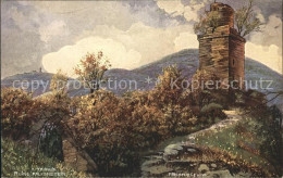 72130515 Falkenstein Taunus Ruine Falkenstein Koenigstein Im Taunus - Koenigstein