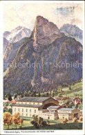 72130482 Oberammergau Passionstheater Mit Kofel Und Not Oberammergau - Oberammergau