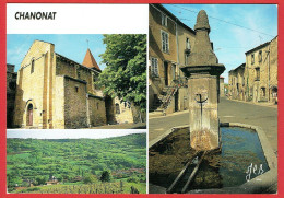 Chanonat - Vues Diverses - Eglise Saint-Etienne - Fontaine Delille - Vue Générale - Other & Unclassified