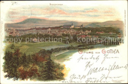 72130395 Gotha Thueringen Panorama Gotha - Gotha