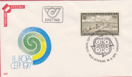 Ö 1977 - Mi: 1553 (15) , FDC - Landschaften - Attersee , SST 4864 Attersee - FDC