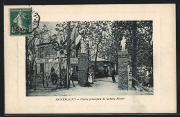 CPA Montmagny, Entrée Principale De La Butte Pinson  - Other & Unclassified