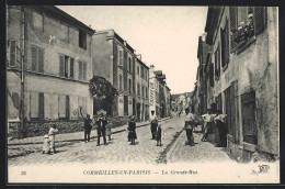 CPA Cormeilles-en-Parisis, La Grande-Rue  - Cormeilles En Parisis