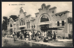 CPA Enghien, Le Marché  - Other & Unclassified