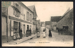 CPA Ableiges, Route De Pontoise  - Pontoise