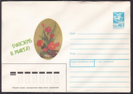 Russia Postal Stationary S2287 Women's Day, March 8, Flower - Sonstige & Ohne Zuordnung