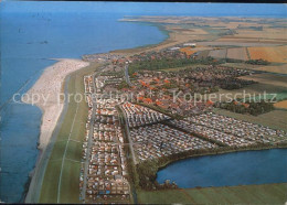 72129952 Neuharlingersiel Fliegeraufnahme Camping Strand Neuharlingersiel - Andere & Zonder Classificatie