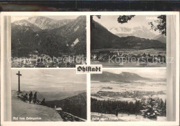 72129377 Ohlstadt Ortsansicht Panorama Helmgarten Zugspitze Total Mit Hoernle Oh - Other & Unclassified