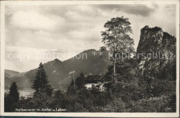 72129330 Oberammergau Kolbenalm Mit Kofel Und Laber Ammergauer Alpen Oberammerga - Oberammergau