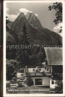 72129269 Garmisch-Partenkirchen Aulealm Gegen Waxenstein Serie Deutsche Heimatbi - Garmisch-Partenkirchen