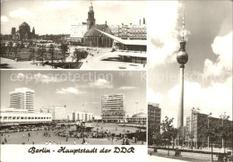 72128918 Berlin Rathausplatz Alexanderplatz UKW Und Fernsehturm  Berlin - Autres & Non Classés