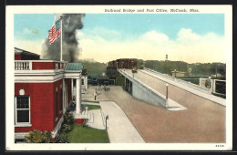 AK McComb, MS, Railroad Bridge And Post Office  - Altri & Non Classificati