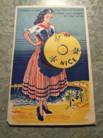 Carte A Systeme - Nice - Femme    Q 2644 - Cartoline Con Meccanismi