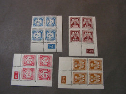 Böhmen Und Mähren Blöcke Lot  * Falz Fehlerhaft LH Not Perefect - Unused Stamps