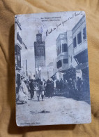 *B-Dlc-012* - Cp11 - RABAT : Rue Souika - RARE CLICHÉ - - Rabat