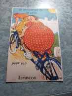 Carte A Systeme -  Tarascon - Femme Vélo Tandem    Q 2645 - Dreh- Und Zugkarten