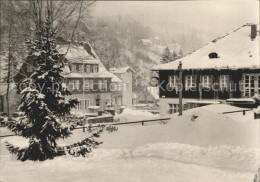 72128690 Kipsdorf Verschneiter Bahnhof Oberbaerenburg - Altenberg