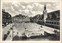 72128664 Leipzig Markt Mit Altem Rathaus Leipzig - Leipzig